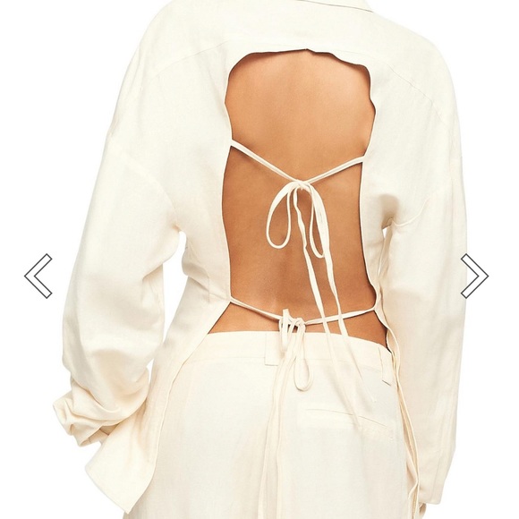 HORIZON BACKLESS SHIRT - Picture 3 of 3